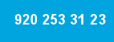 920 253 31 23